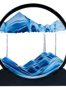 流沙画解压沙漏装饰品客厅电视柜酒柜入户玄关办公创意