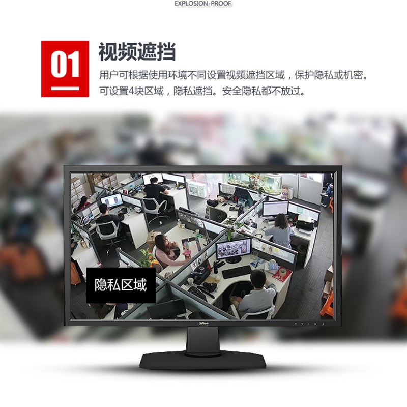 大华万H5数字摄像机DH-IPC-HDBWR防暴半球R摄像头