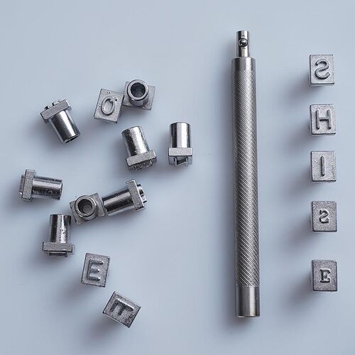 皮雕印章a170植克鞣皮料用烫字工具模具字母冲数字冲4/6mm