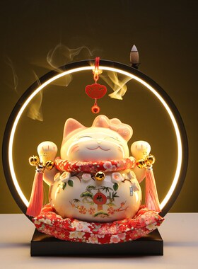 招财猫大号摆件存钱罐店铺开业摆件创意礼品家居饰品陶瓷工艺礼品