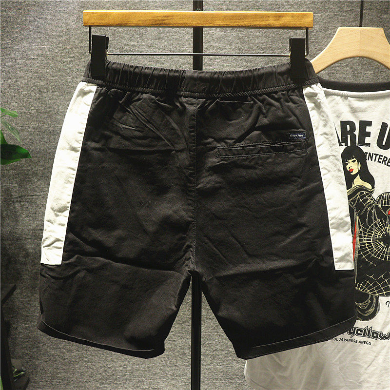 犀铁潮男撞色休闲男士短裤夏季休闲弹力中裤夏天五分裤运动晨跑裤,男装,休闲裤,淘宝优惠券,粉丝福利购,淘宝优惠卷