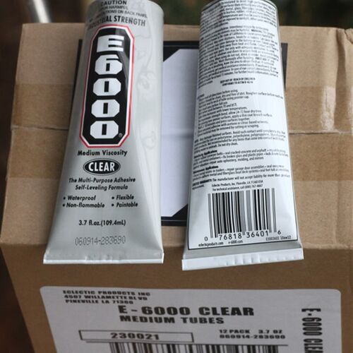 手机翘屏手工胶美甲110克 E6000胶水DIY贴钻工具粘钻胶镶钻透明