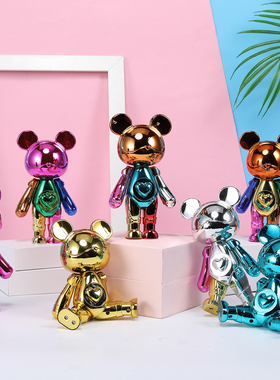 星际熊手办摆件床头小公仔卧室女生男孩装饰温P馨房间现代简约时