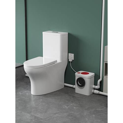 粉碎式电动厕所浴室家用商业地下室污水升降机厕所后墙污水