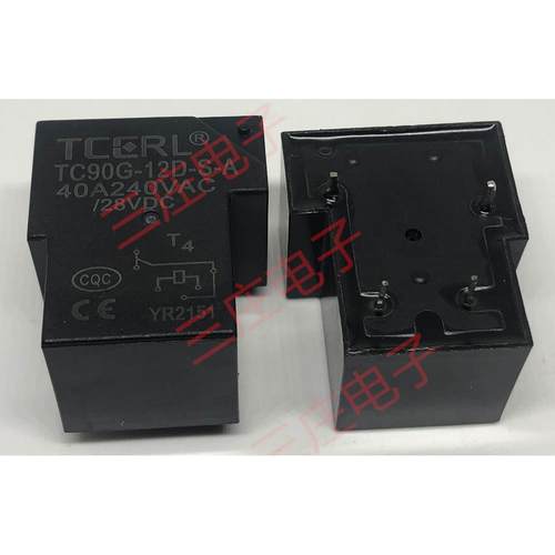 全新 4脚 继电器 TC90G-12D-S-A TC90-12D-S-A T90A4-30A/40A