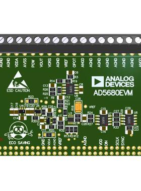 AD5680模块 DAC 高精度 数模转换器 18位 ±5V可调输出 过程控制