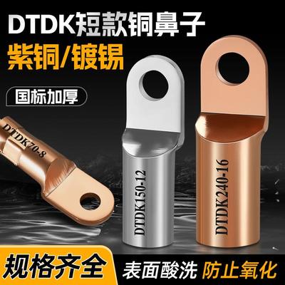 DTDK35/50/70/95-8/10短款SC小方头铜鼻子接线端子塑壳断路器专用