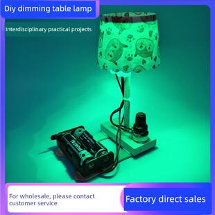 DIY调光台灯手工自制简易材料包物理科学实验创意科技小制作科普