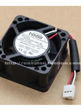 NMB 04020VA-24P-BL 24V 0.13A安川7系变频器驱动风扇06025SA-24Q