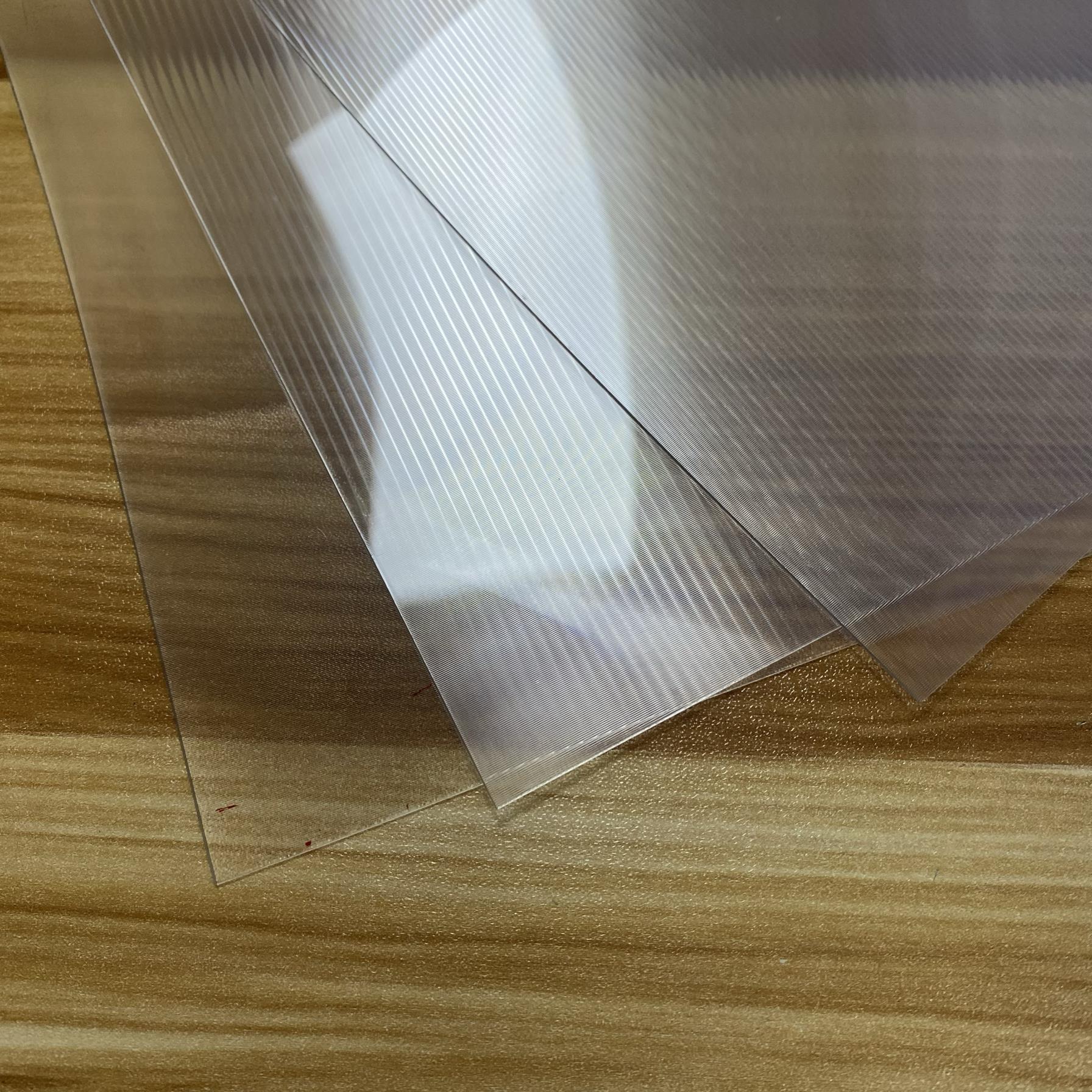 立体画光栅材料裸眼3D立体2D变画光栅片材膜材75线0.6 0.45mm厚度