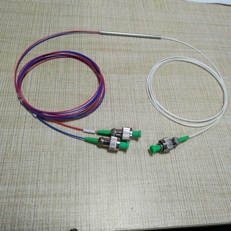 1分2分光器单模光纤980nm1060nm一分二光纤耦合器FC/APC780nm630n