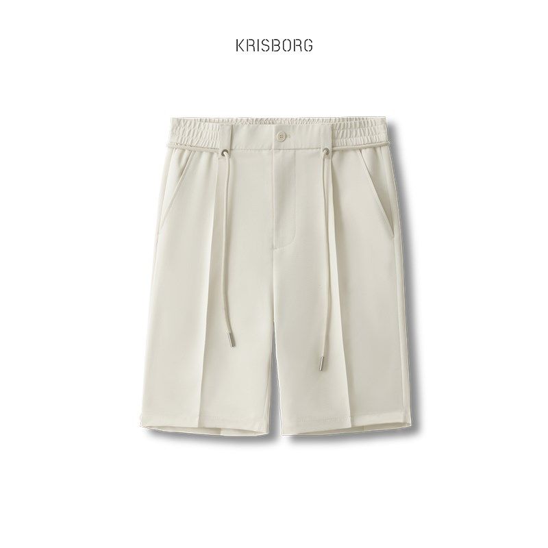 轻熟西装短裤男夏季薄款直筒宽松休闲裤简约商务五分休闲短裤老钱,男装,短裤,淘宝优惠券,粉丝福利购,淘宝优惠卷