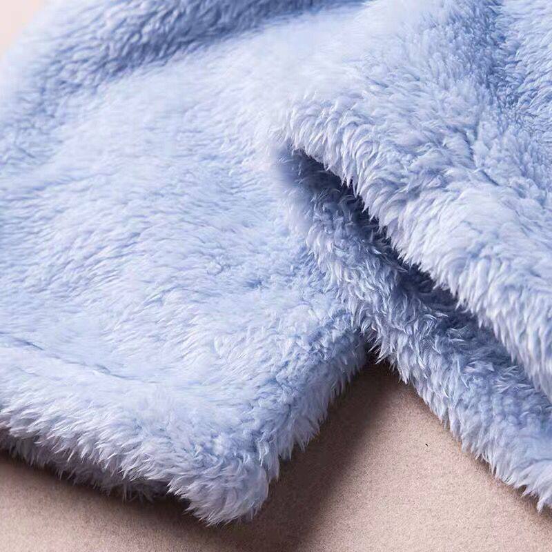 秋冬季保暖珊瑚绒睡裤加厚加绒女士睡衣长裤法兰绒男士大码家居裤