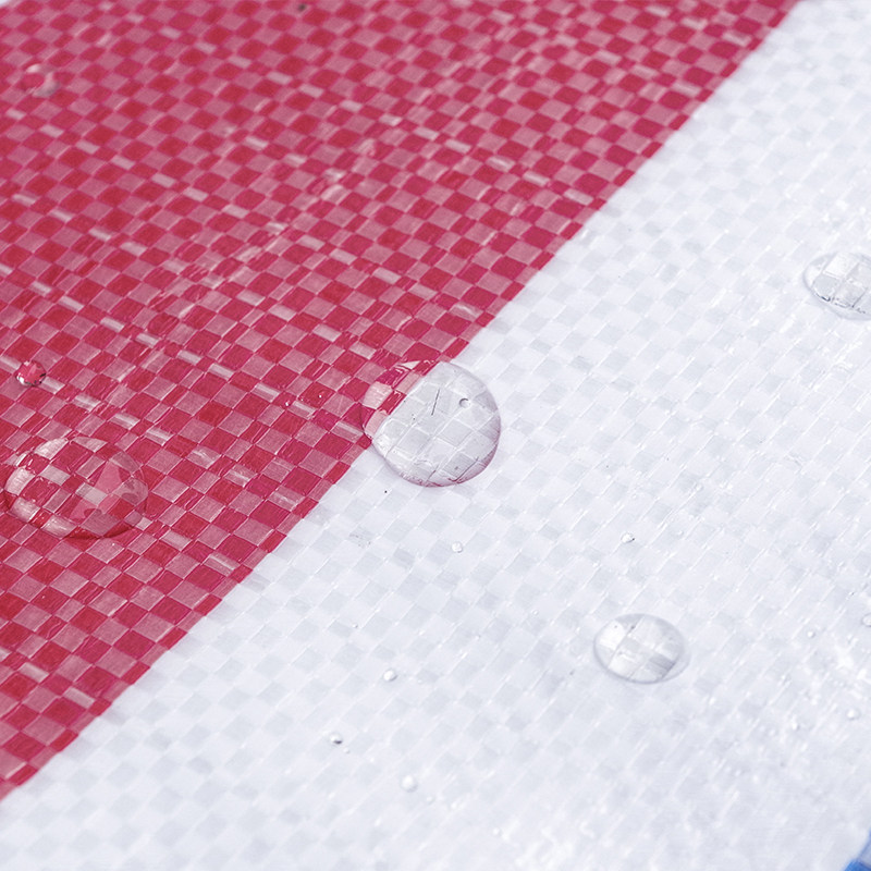 双象加厚彩条布蓝白红塑料布防水布油布防水防潮防雨防晒防霉防风图片