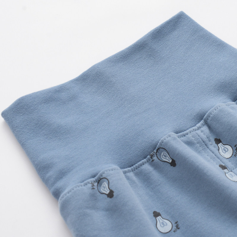 婴儿衣服秋装分体套装纯棉高腰女半岁男宝宝内衣1秋衣2秋裤冬睡衣