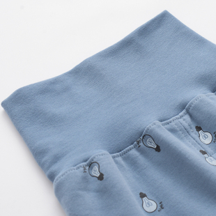 婴儿衣服秋装分体套装纯棉高腰女半岁男宝宝内衣1秋衣2秋裤冬睡衣