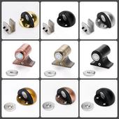 玻璃门强磁门吸免打孔地吸隔断门门碰门挡防撞门吸门阻门顶办公室