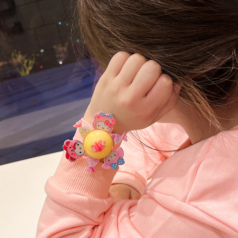 儿童啪啪圈女童宝宝趣味发光手环玩具小风车旋转发光饰品玩具手表,童装/婴儿装/亲子装,儿童装饰手表,淘宝优惠券,粉丝福利购,淘宝优惠卷