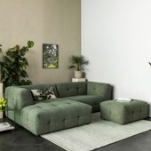 法式 极简 奶油风棉花糖布艺沙发客厅小户型羊羔绒转角简约侘寂意式