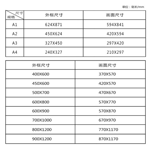 启式铝合金海报框mm边框电梯广告框架挂墙大相框画框定制