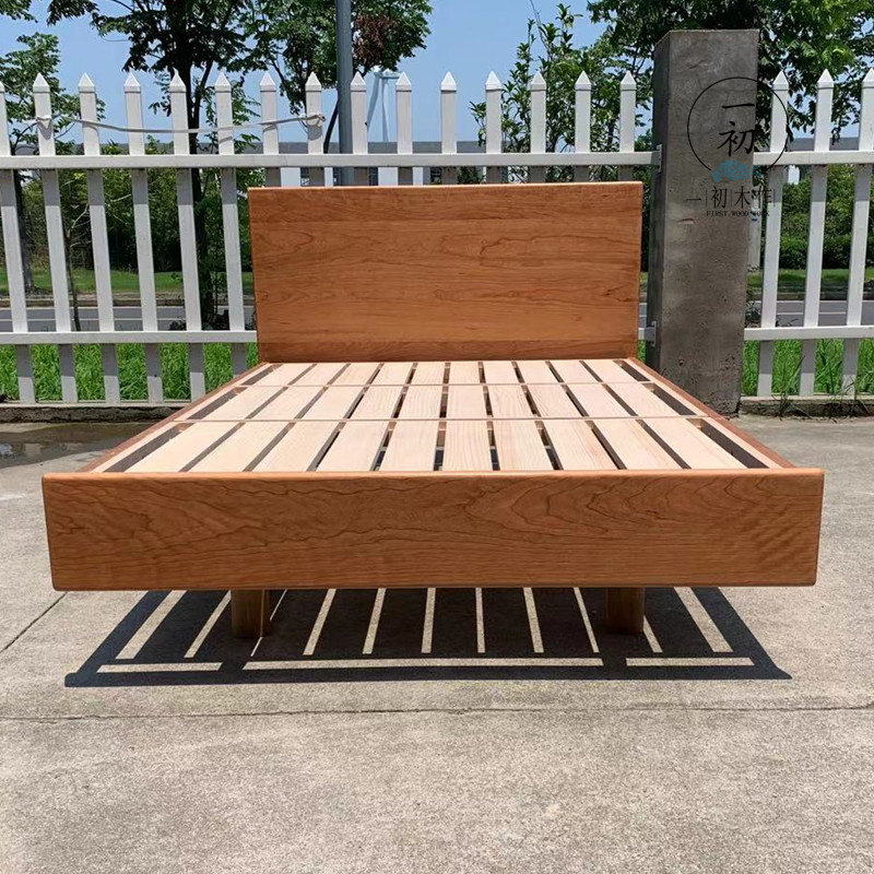 北美樱桃木木料实木板材板定制家具桌面吧台板飘窗茶几床柜子