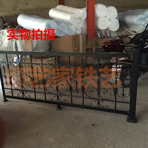 欧式铁艺扶手 飘护栏 防护栏 阁楼护栏 走廊栏杆 阳台围栏