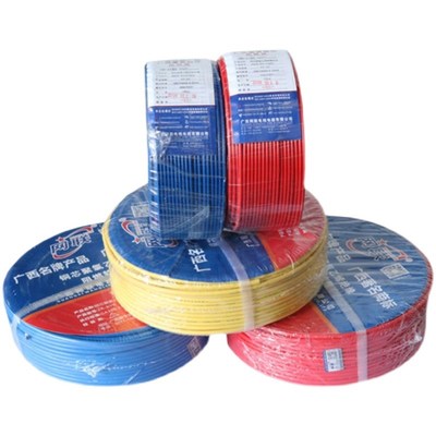 广西网联电缆 . .平方家装多股阻燃软线单股硬线*