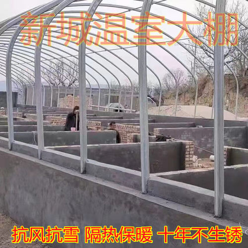 种植大棚钢架大棚椭圆管大棚养猪棚养牛温室大棚养殖大棚全骨架