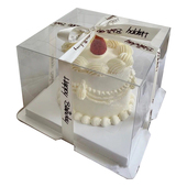 七夕情节 寸盒寸五寸全层加加厚盒烘焙包装