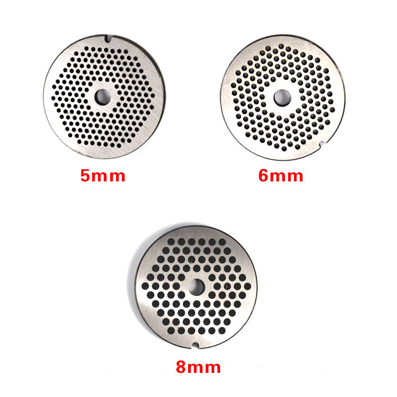 2号绞肉机圆刀各种规格圆刀片孔盘圆盘出肉篦子出肉版