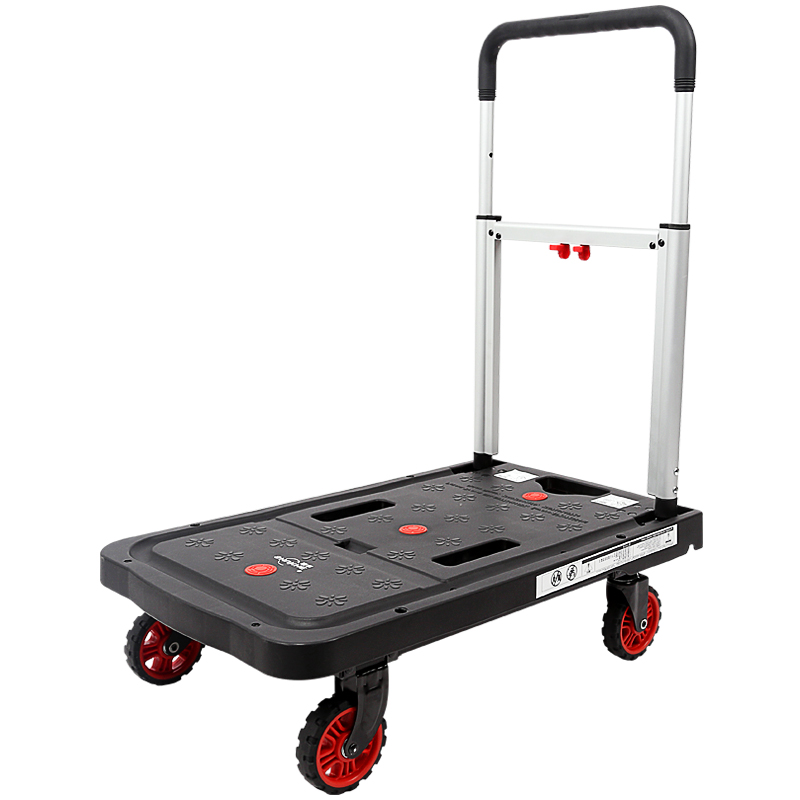 顺和折叠小手拉车家用拉货车取快递车载搬运小拖车便携搬家平板车