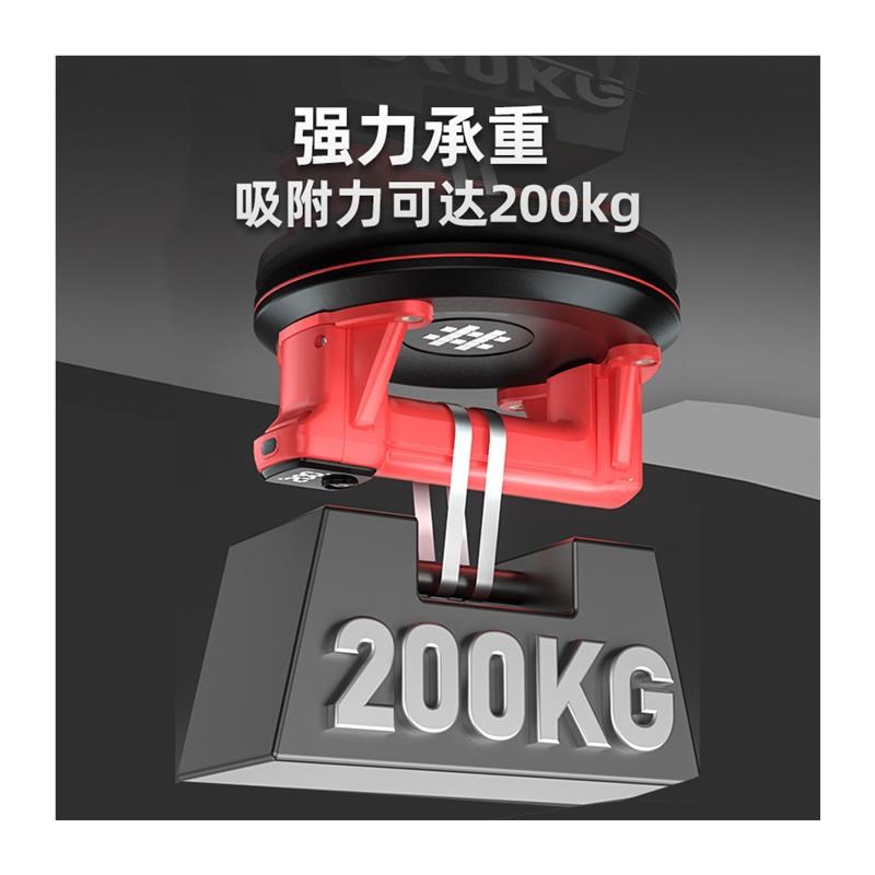 石井P618A电动吸盘玻璃吸盘强力重型无需手打自动吸气瓷砖大吸盘