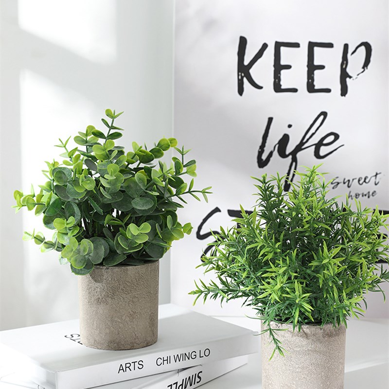 仿真花假绿植盆景花艺摆件家居客厅桌面小盆栽摆花假植物装饰摆设