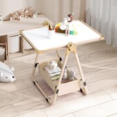 幼儿童画板磁性面白板教学黑板无尘支架式 涂色擦写字绘画