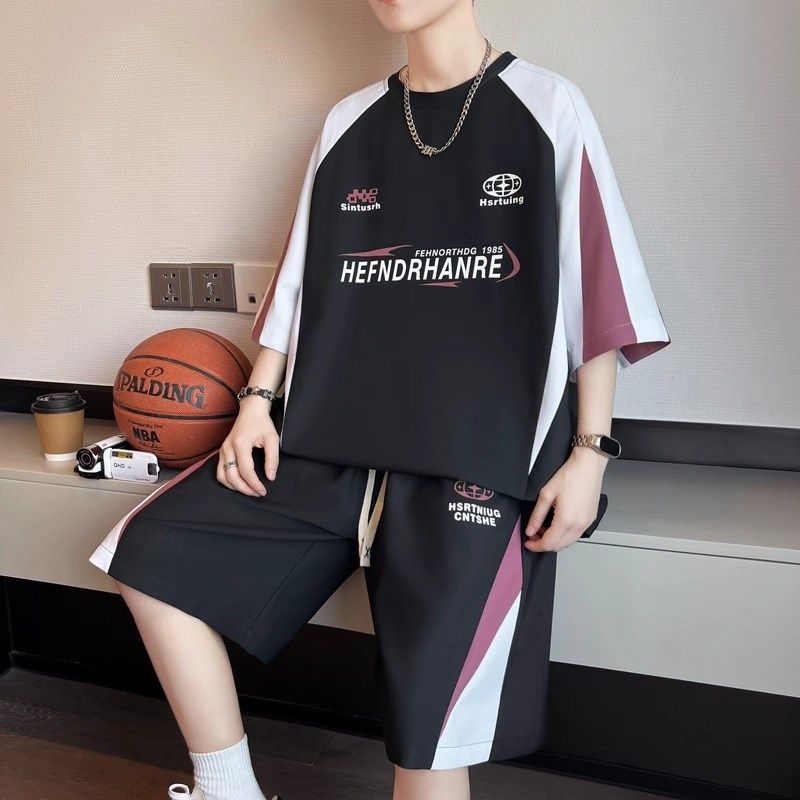 冰丝速干短袖t恤男孩12-15岁青少年学生篮球服13大童休闲运动套装,男装,休闲运动套装,淘宝优惠券,粉丝福利购,淘宝优惠卷