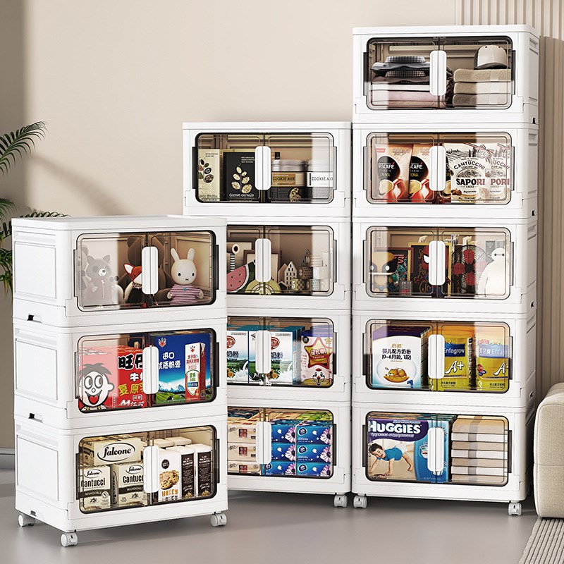 35-80面宽 折叠衣柜收纳柜收纳箱储物箱防尘置物架宿舍杂物收纳柜