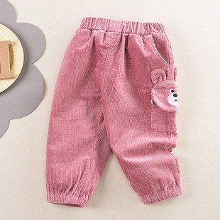 宝宝罩裤冬可套棉裤宽松弹力防脏外出一岁儿童女男童单裤婴儿裤子