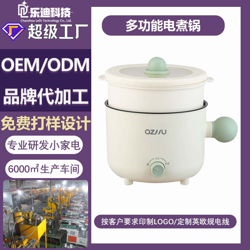 【严选】电煮锅多功能家用小锅学生宿舍煮面电热火锅小型迷你泡面