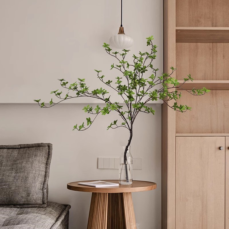 仿真花假花室内客厅桌面仿真绿植鸡爪槭枫树枝盆栽植物装饰摆件