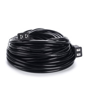 家用大功率二芯电源延长线插座两脚插头插线板插排二插风扇连接线