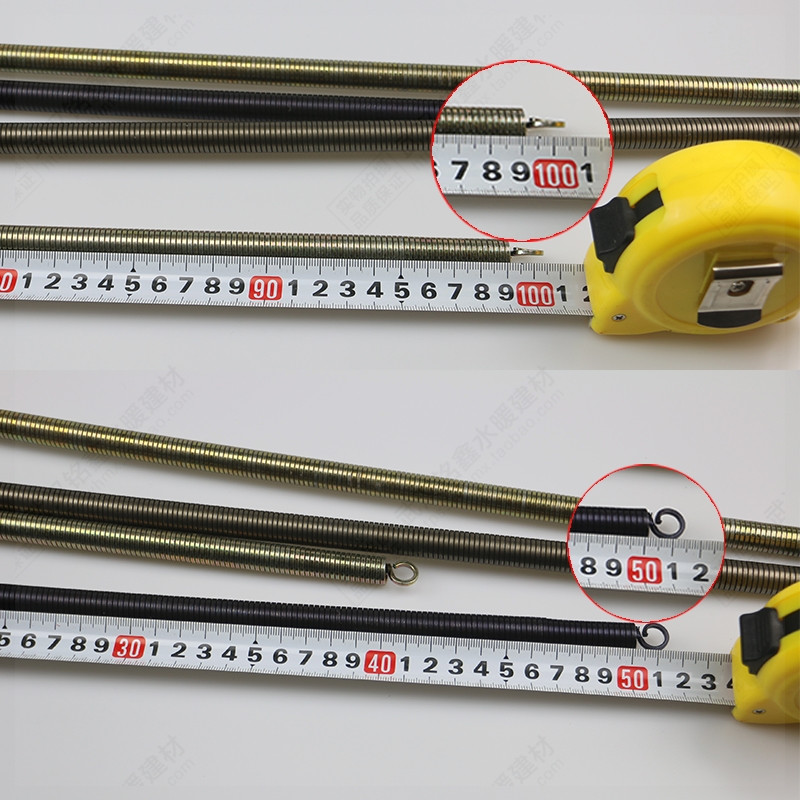 弯管器手动型铁管1米16走线管冷弯管20工具25弹簧32电工40PVC线管