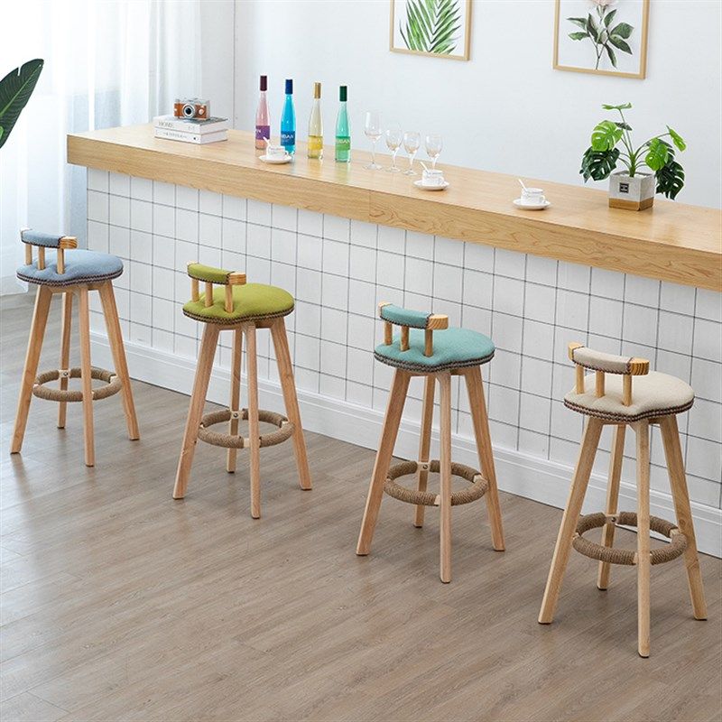 可旋转实木吧台椅子家用吧椅高脚椅前台椅高凳子吧台凳吧凳高脚凳,商业/办公家具,前台椅/吧椅/高吧椅,淘宝优惠券,粉丝福利购,淘宝优惠卷