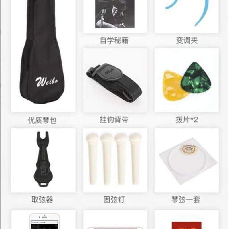 威伯尤克里里初学者