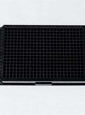 甄选31433 384孔不可拆酶标板,黑底黑板,中结合力 替换康宁3573