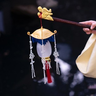 汉服配饰绛纱灯明制羊角灯传统灯笼手提古风灯饰