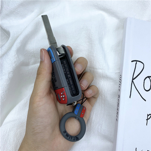 适用大众朗逸车钥匙套迈腾新宝来帕萨特CC卡通游戏机钥匙扣保护壳