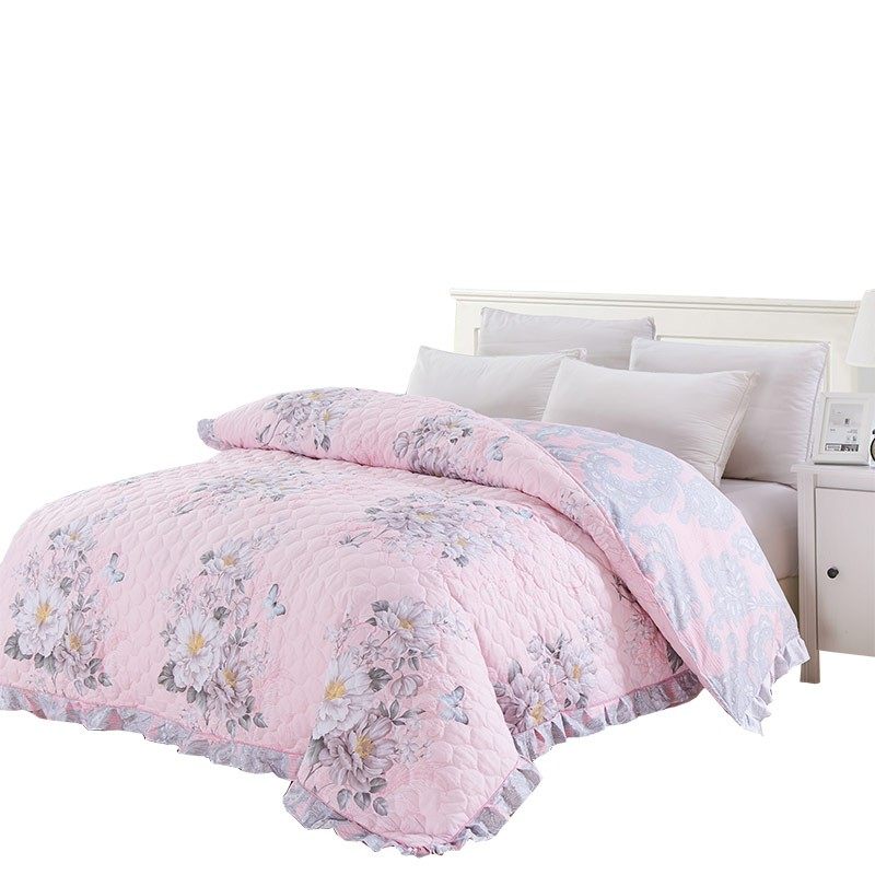 夏被纯棉双人空调被夏季被子全棉夏凉被单人花边夹棉被套被罩单件,床上用品,化纤被,淘宝优惠券,粉丝福利购,淘宝优惠卷