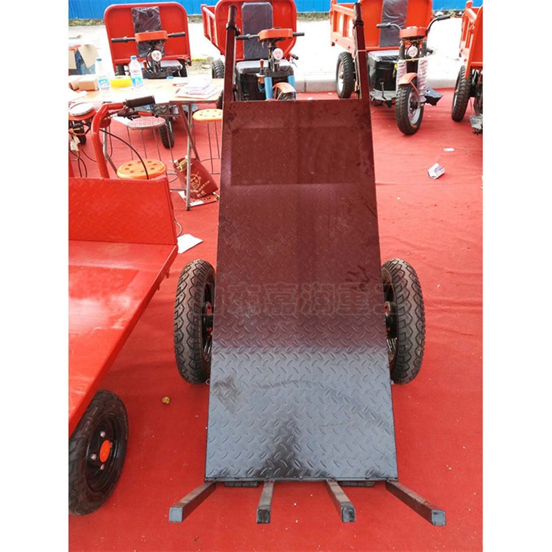 轻便手推电动干坯车 厂区仓库运输平板车 工地物料搬运用干坯车