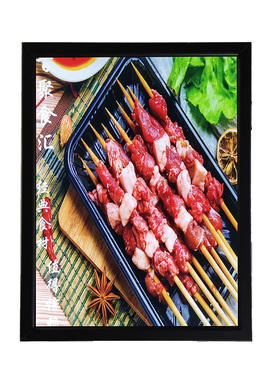 热卖单面60X90LEDq高亮开启式换画铝型材超薄发光广告牌灯箱定做