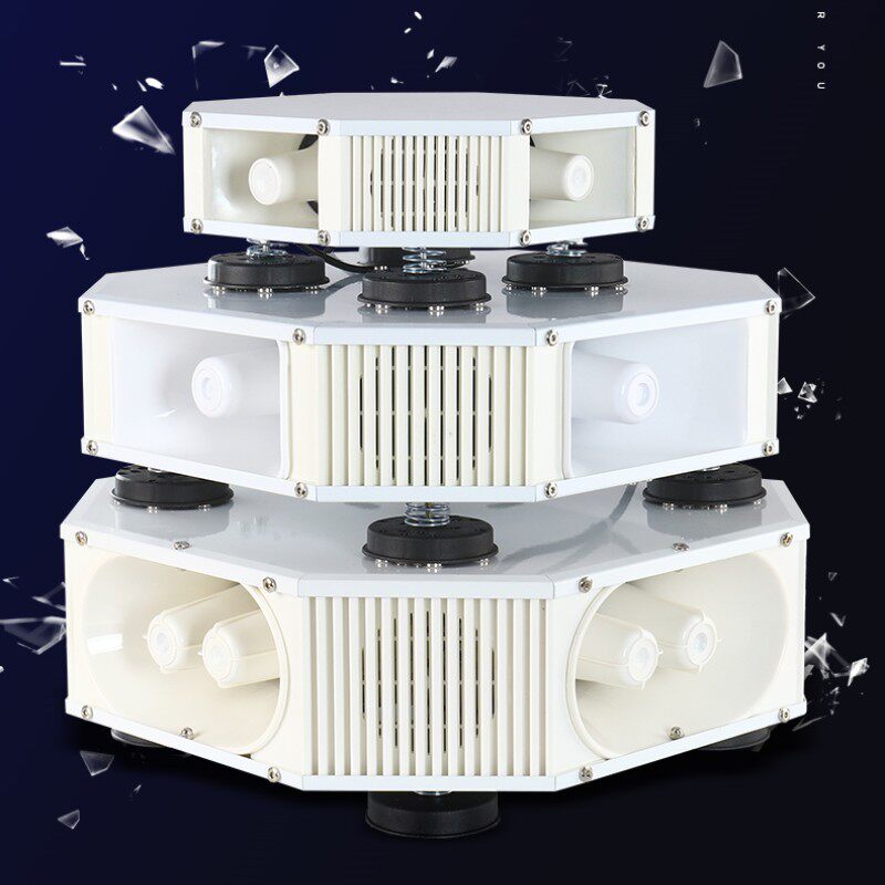 大功率车顶高音f喇叭车载扩音器广告宣传喇叭音响200W300W500W800 - 实物图
